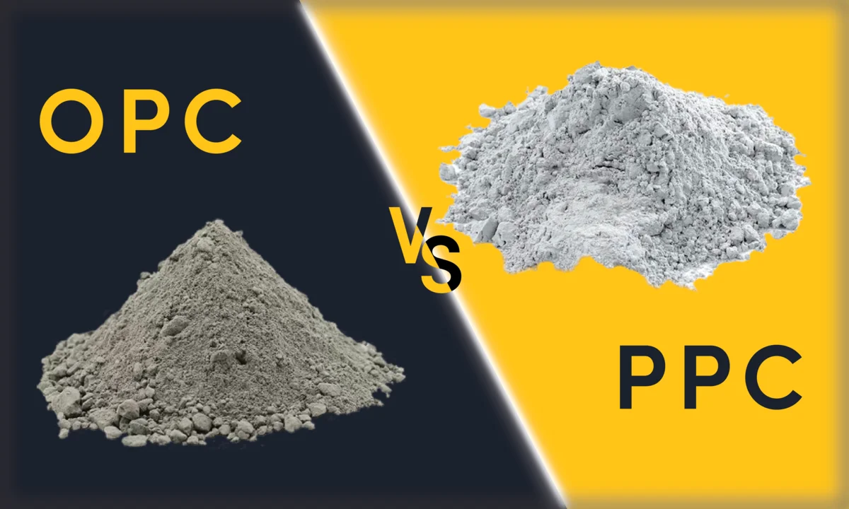 Cement material guide